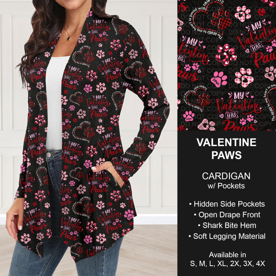 Preorder Custom Styles - Valentine Paws - Closes 2 Dec - ETA early Mar 2026 Loungewear