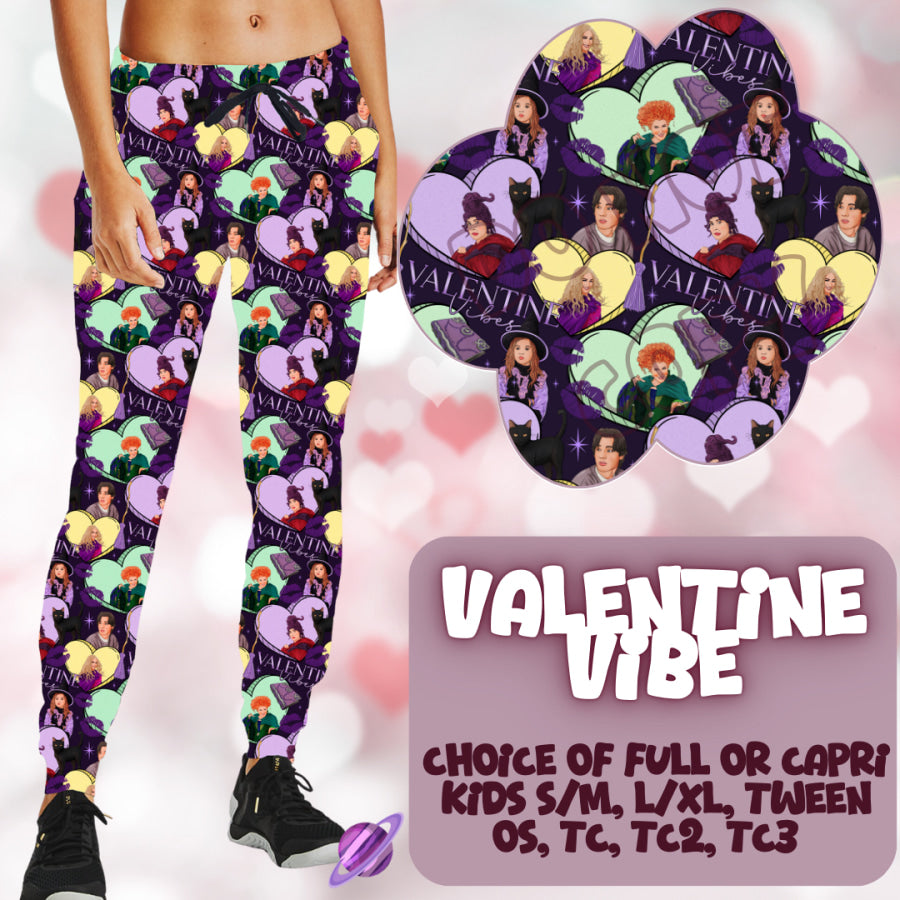 PREORDER Custom Styles - Valentine Vibe - Closes 2 Dec - ETA mid Feb 2025 Leggings