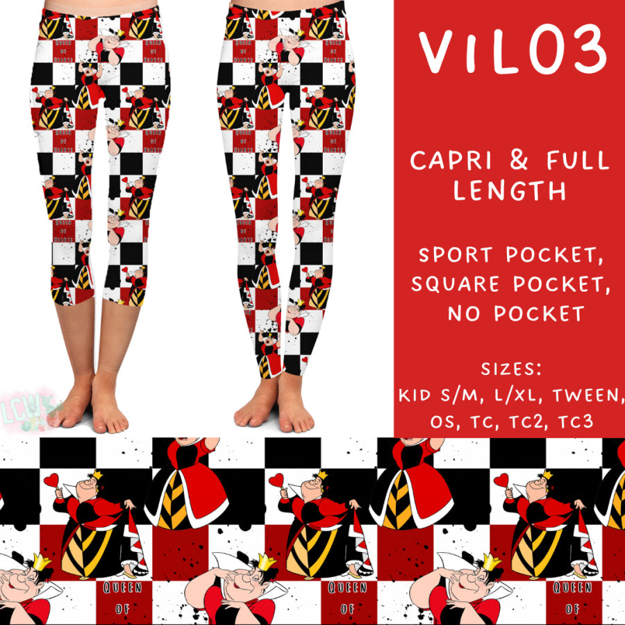 Preorder Custom Styles - Vil 03 - Closes 30 Sep - ETA mid Dec 2024 Leggings