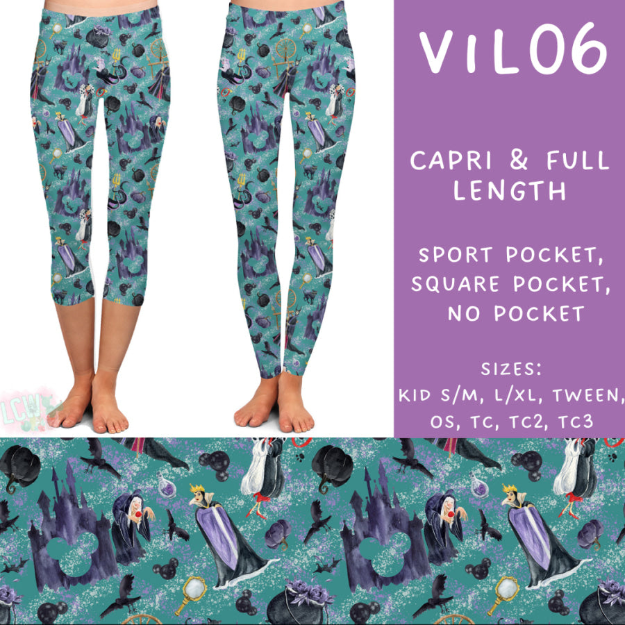 Preorder Custom Styles - Vil 06 - Closes 30 Sep - ETA mid Dec 2024 Leggings