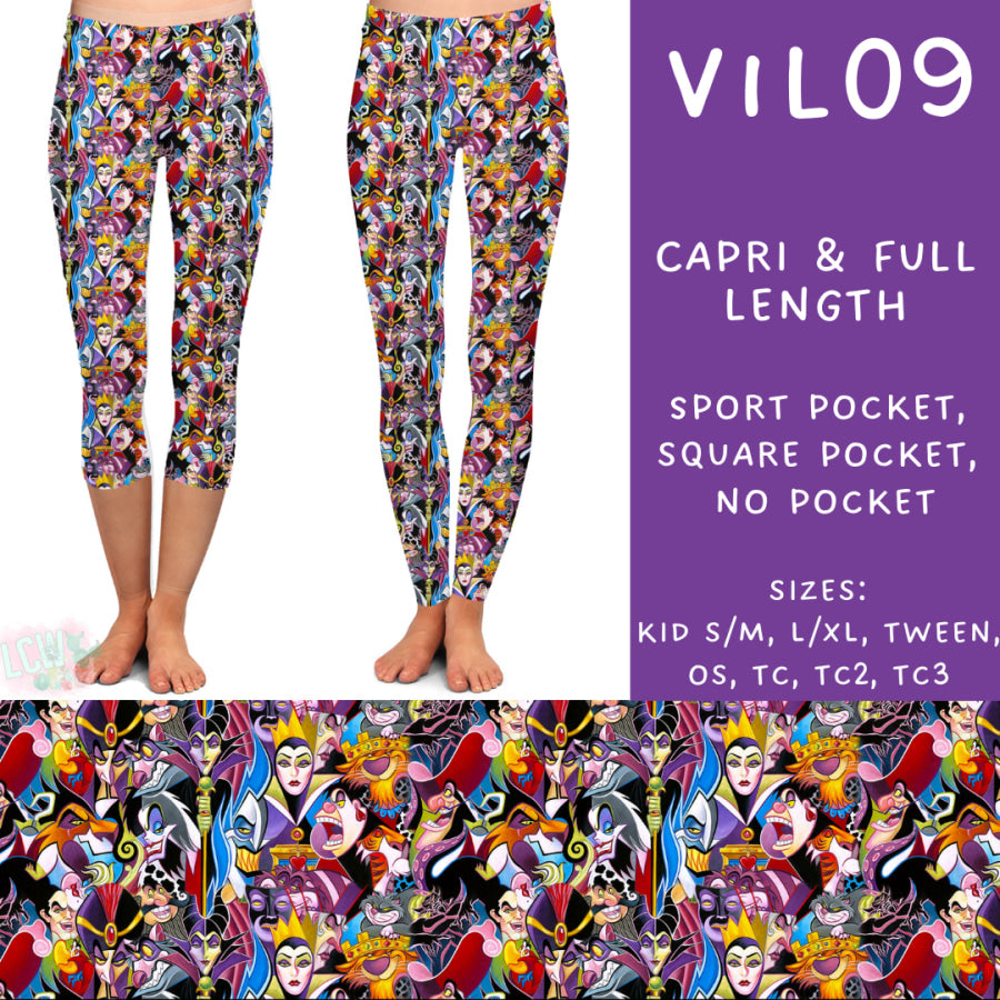 Preorder Custom Styles - Vil 09 - Closes 30 Sep - ETA mid Dec 2024 Leggings