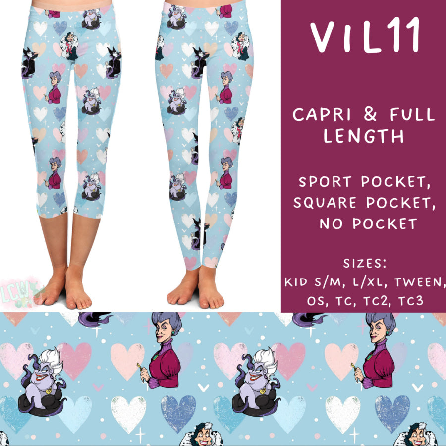 Preorder Custom Styles - Vil 11 - Closes 30 Sep - ETA mid Dec 2024 Leggings