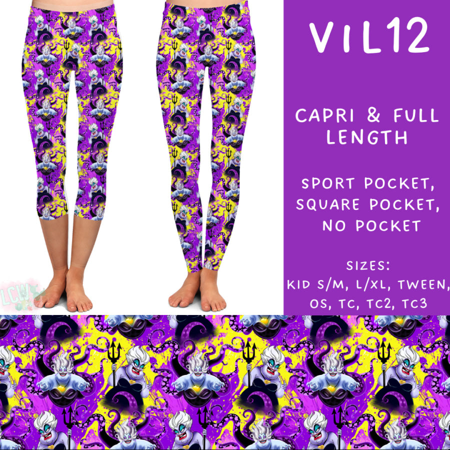 Preorder Custom Styles - Vil 12 - Closes 30 Sep - ETA mid Dec 2024 Leggings