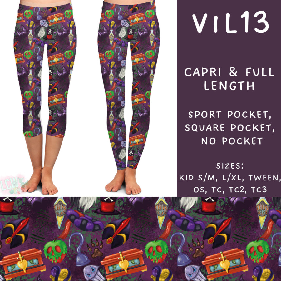 Preorder Custom Styles - Vil 13 - Closes 30 Sep - ETA mid Dec 2024 Leggings