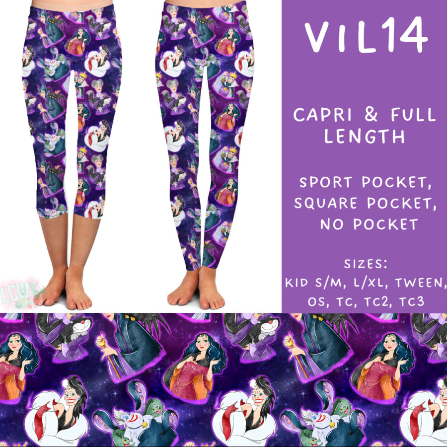 Preorder Custom Styles - Vil 14 - Closes 30 Sep - ETA mid Dec 2024 Leggings