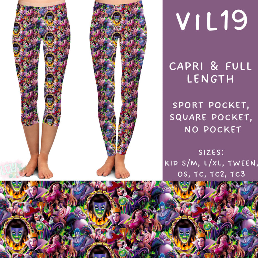 Preorder Custom Styles - Vil 19 - Closes 30 Sep - ETA mid Dec 2024 Leggings