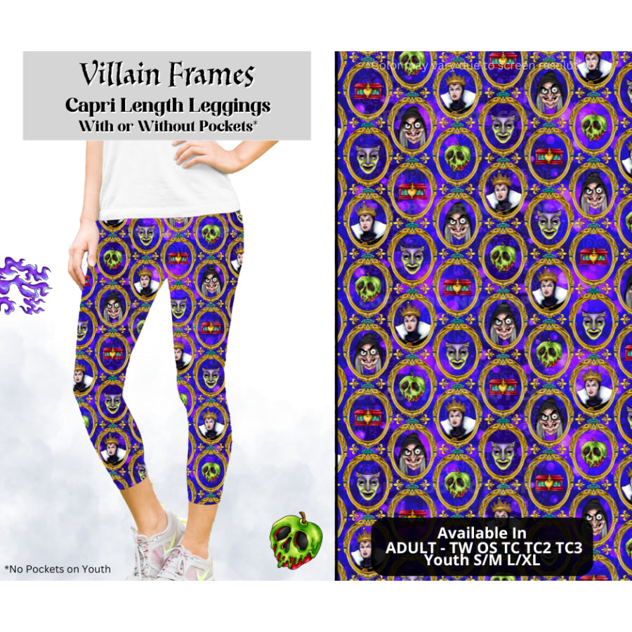 Preorder Custom Styles - Villain Frames - Closes 28 Mar - ETA mid Jul 2025 Leggings