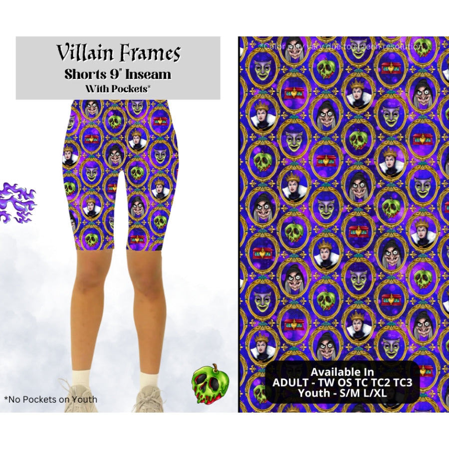 Preorder Custom Styles - Villain Frames - Closes 28 Mar - ETA mid Jul 2025 Leggings