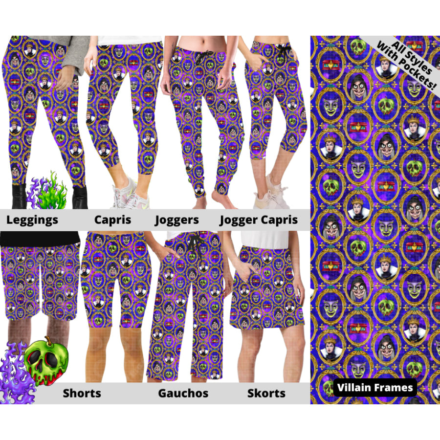 Preorder Custom Styles - Villain Frames - Closes 28 Mar - ETA mid Jul 2025 Leggings