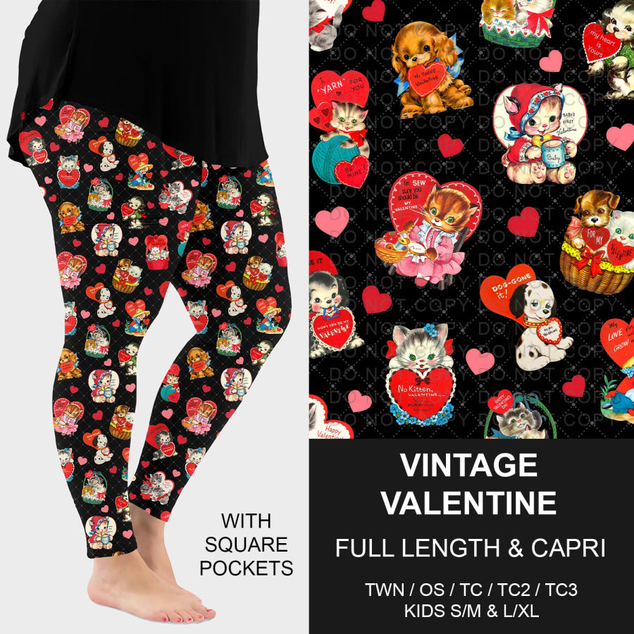 Preorder Custom Styles - Vintage Valentine - Closes 2 Dec - ETA early Mar 2026 Loungewear