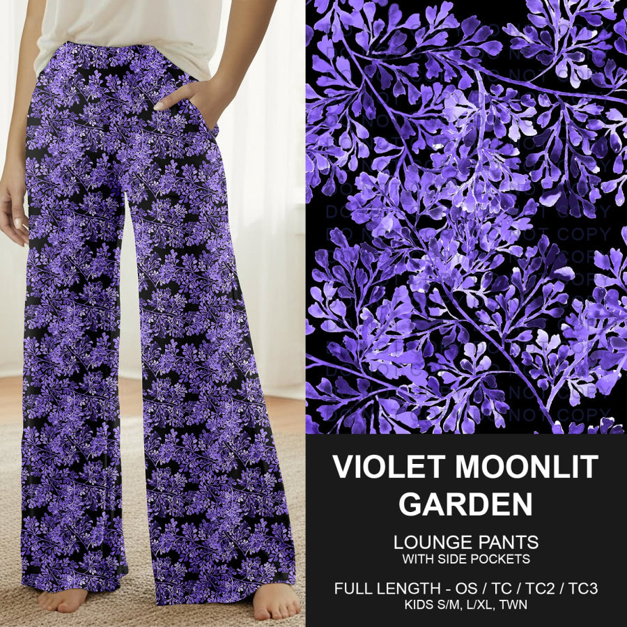 Preorder Custom Styles - Violet Moonlit Garden - Closes 25 Nov - ETA late Feb 2026 Loungewear
