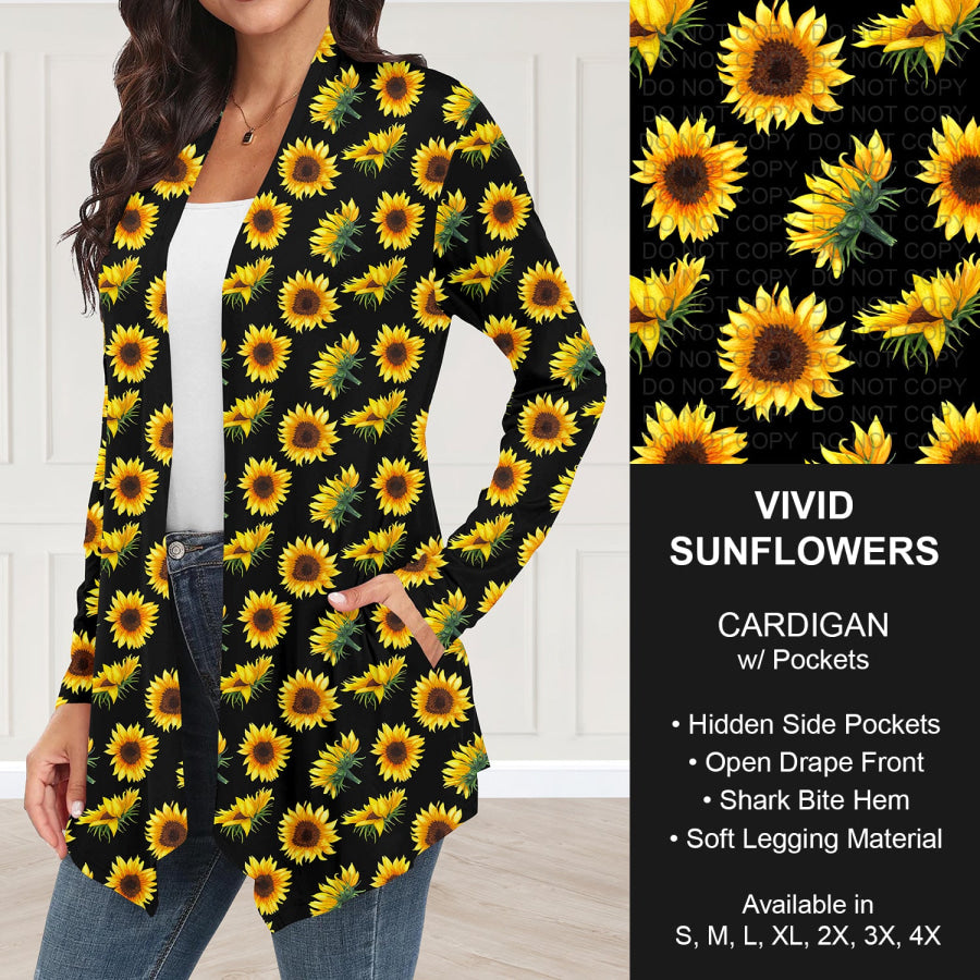 Preorder Custom Styles - Vivid Sunflowers - Closes 23 Sep - ETA late Dec 2025 Loungewear