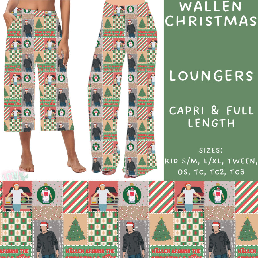 Preorder Custom Styles - Wallen Christmas - Closes 31 Oct - ETA early Jan 2025 Leggings