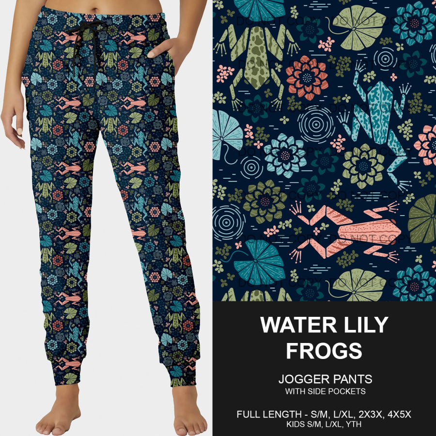 PREORDER Custom Styles - Water Lily Frogs - Closes 4 Mar - ETA late May 2025 Loungewear