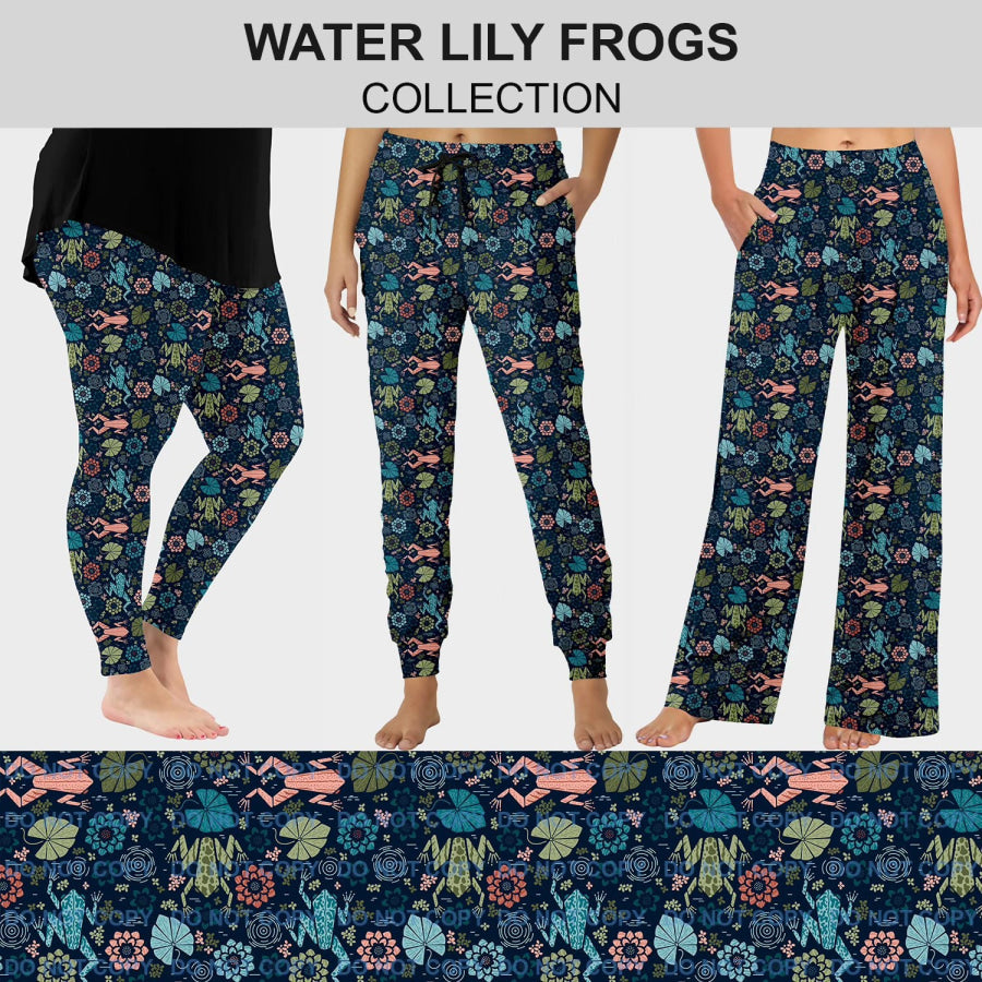 PREORDER Custom Styles - Water Lily Frogs - Closes 4 Mar - ETA late May 2025 Loungewear