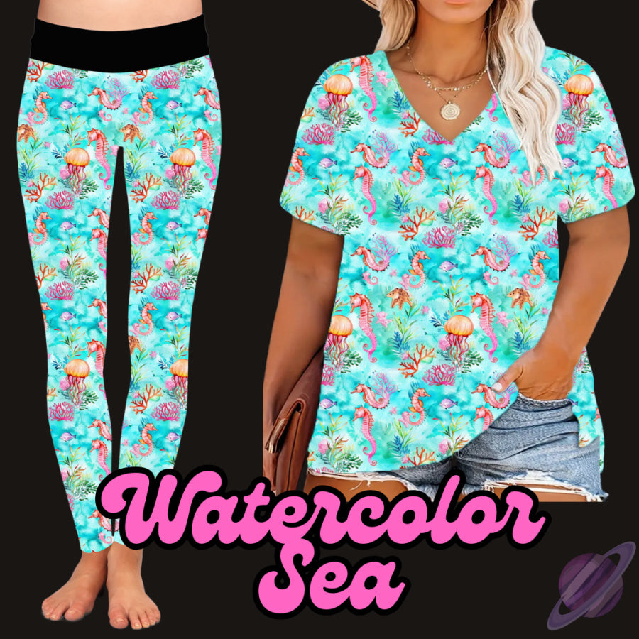 Preorder Custom Styles - Watercolour Sea - Closes 23 Mar - ETA late Jun 2025 Streetwear