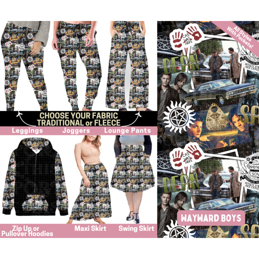 Preorder Custom Styles - Wayward Boys - Closes 25 Sep - ETA late Jan 2026 Leggings