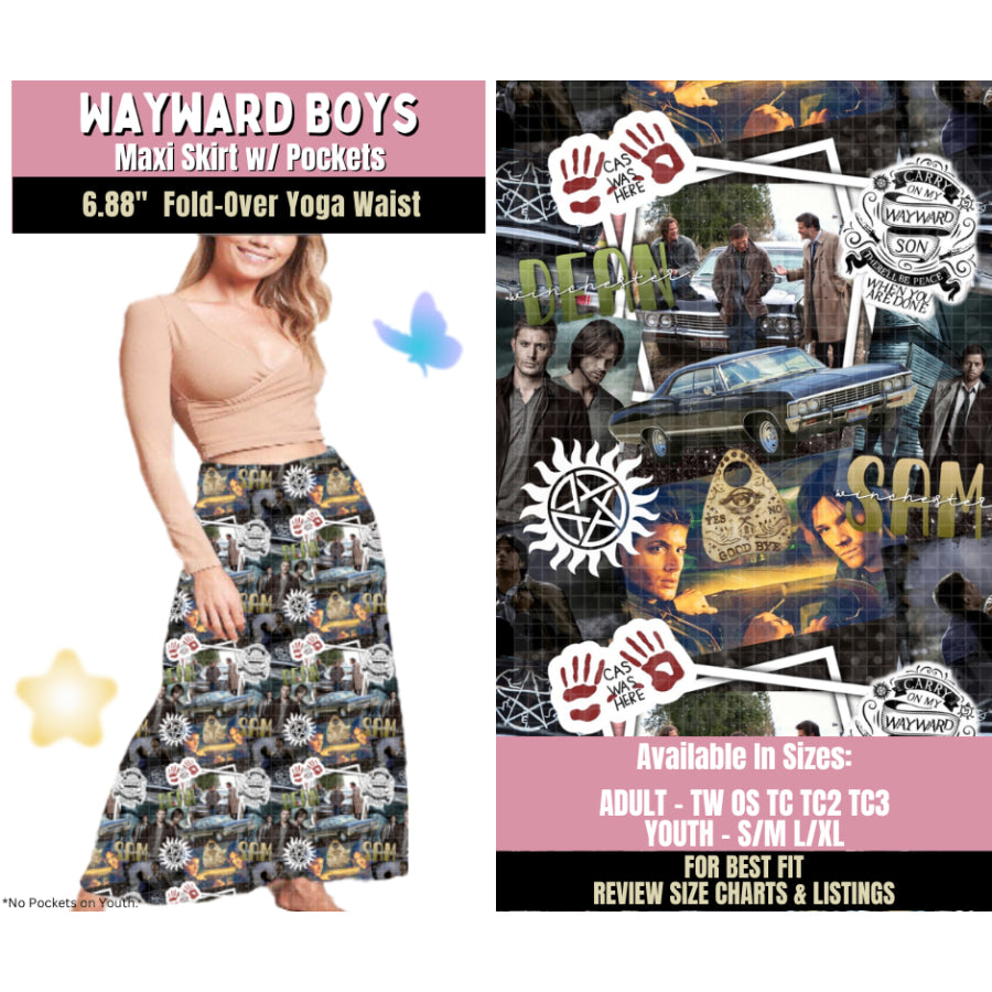 Preorder Custom Styles - Wayward Boys - Closes 25 Sep - ETA late Jan 2026 Leggings