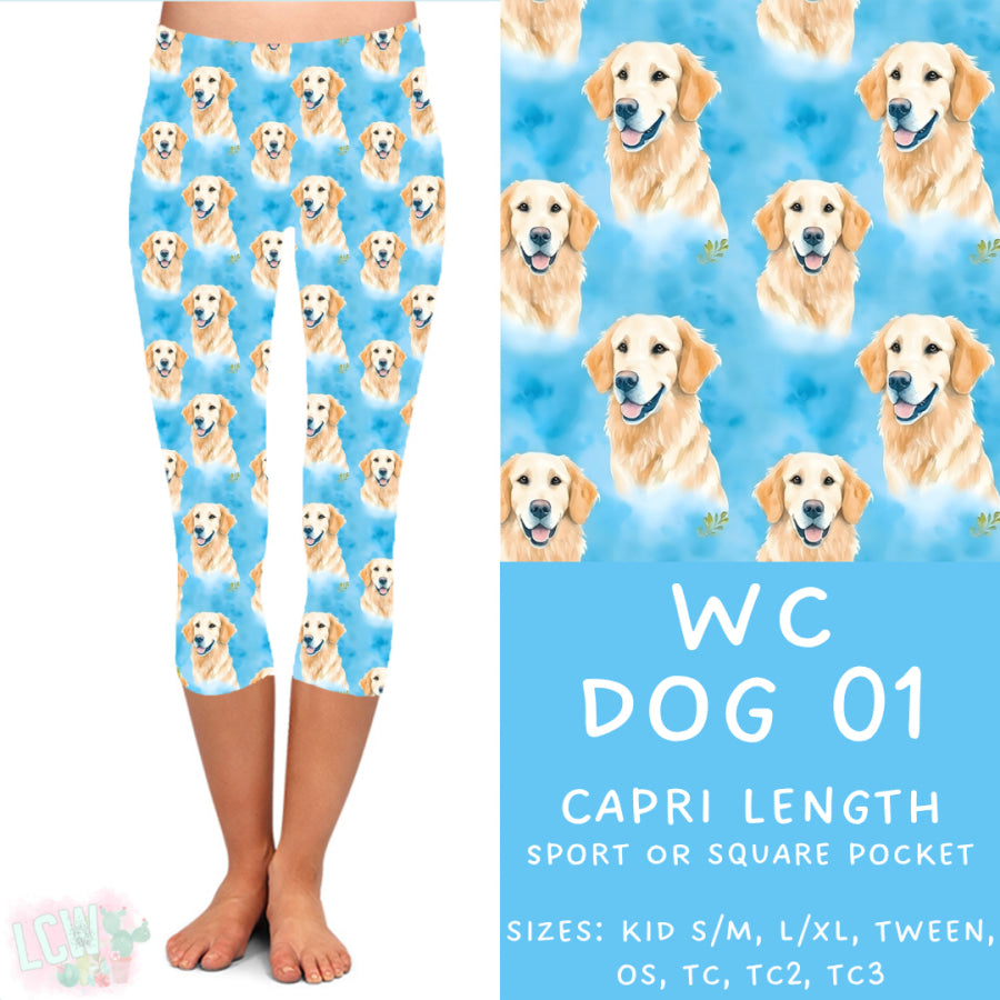 Preorder Custom Styles - WC Dog 01 - Closes 26 Jun - ETA early Oct 2025 Leggings