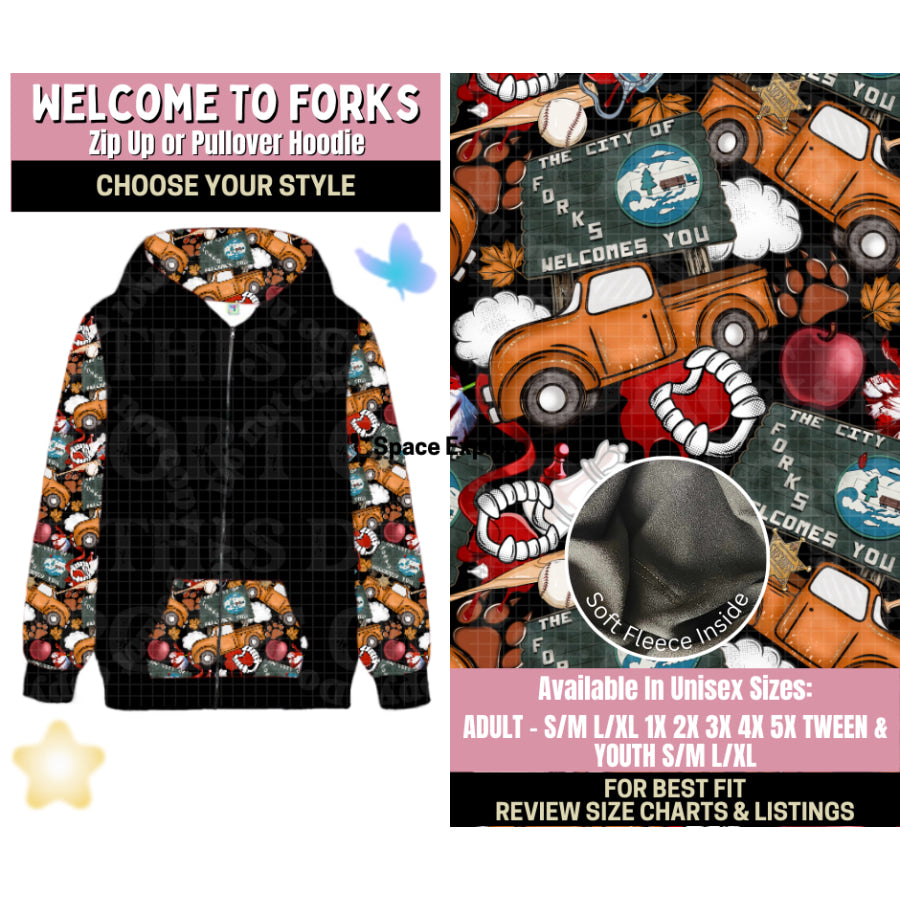 Preorder Custom Styles - Welcome To Forks - Closes 25 Sep - ETA late Jan 2026 Leggings