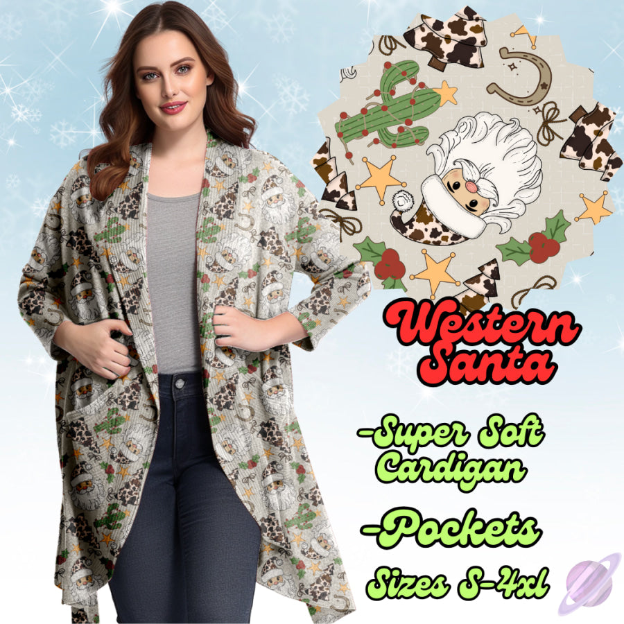 PREORDER Custom Styles Western Santa Closes 12 Sep ETA mid Dec 2025 Leggings