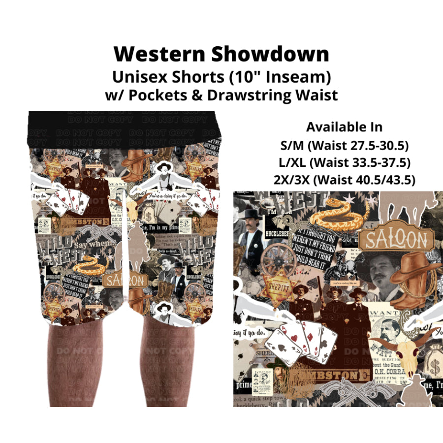 PREORDER Custom Styles - Western Showdown - Closes 27 Nov - ETA late Feb 2025 Leggings