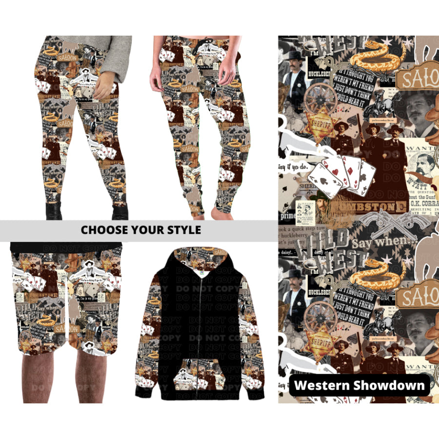 PREORDER Custom Styles - Western Showdown - Closes 27 Nov - ETA late Feb 2025 Leggings