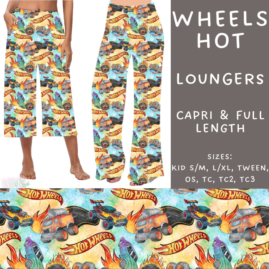 Preorder Custom Styles - Wheels Hot - Closes 2 Dec - ETA late Feb 2025 Leggings