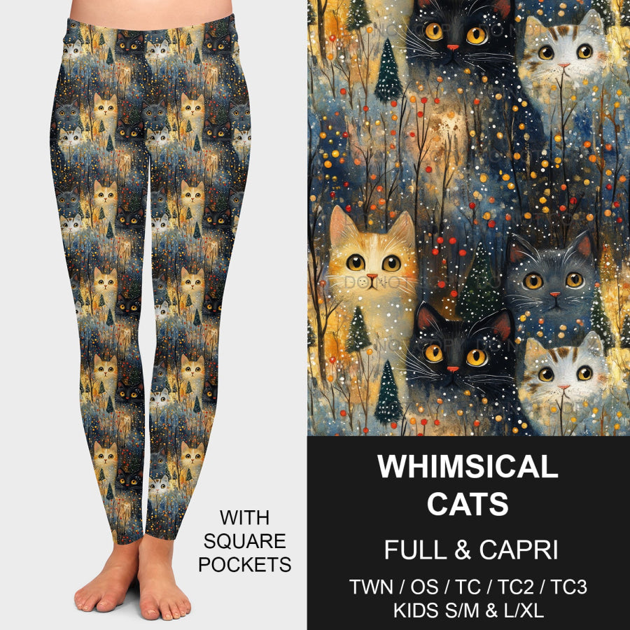 PREORDER Custom Styles - Whimsical Cats - Closes 21 Jan - ETA late Apr 2025 Loungewear