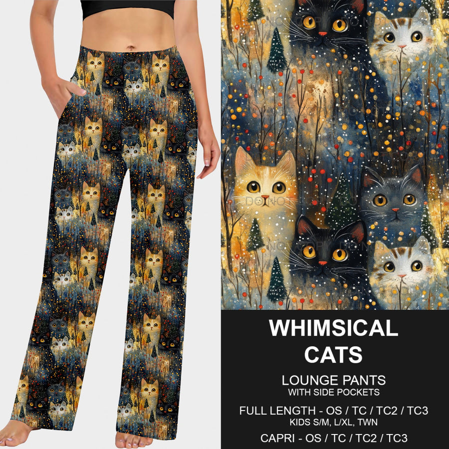 PREORDER Custom Styles - Whimsical Cats - Closes 21 Jan - ETA late Apr 2025 Loungewear