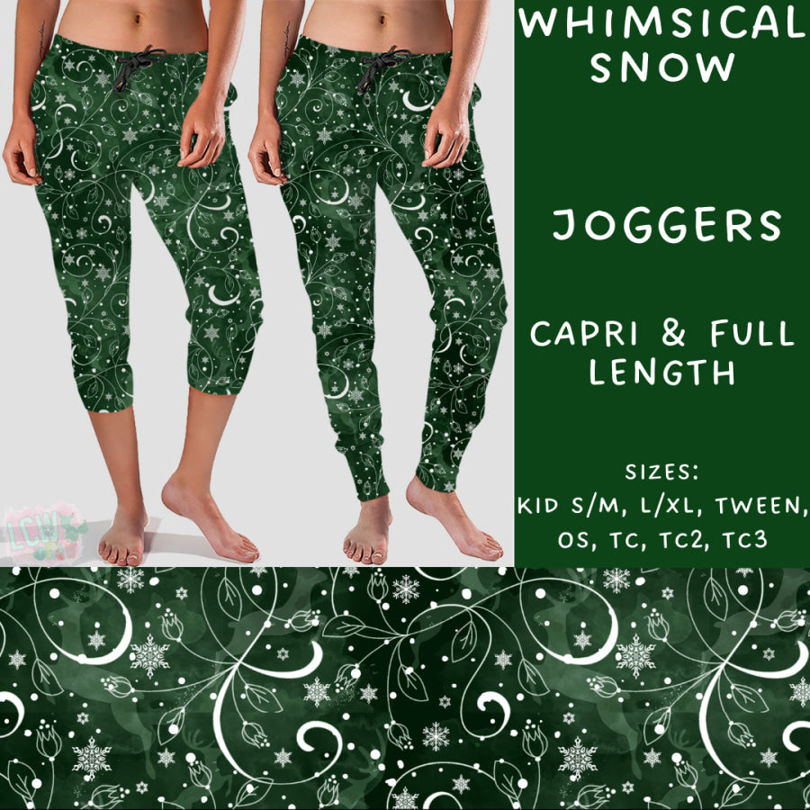 Preorder Custom Styles - Whimsical Snow - Closes 31 Oct - ETA early Jan 2025 Leggings