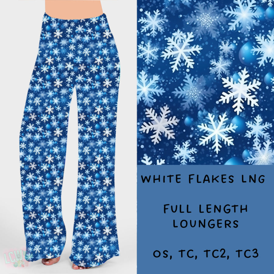 Preorder Custom Styles - White Flakes - Closes 15 Nov - ETA early Feb 2025 Leggings