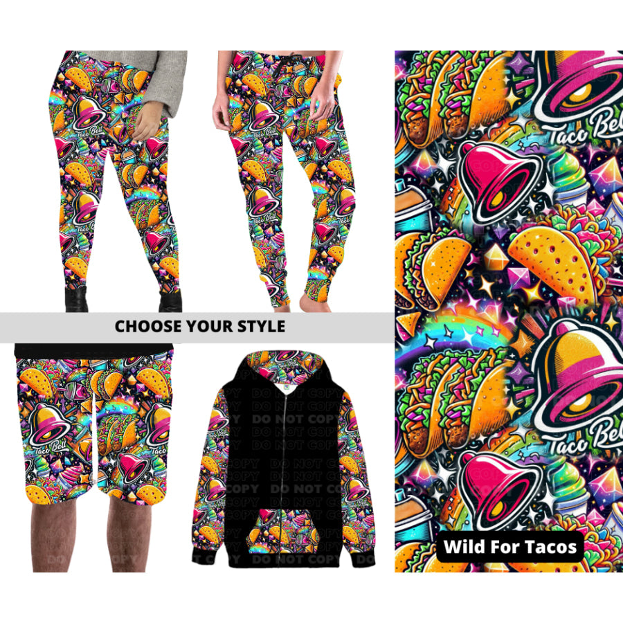 PREORDER Custom Styles - Wild For Tacos - Closes 27 Nov - ETA late Feb 2025 Leggings