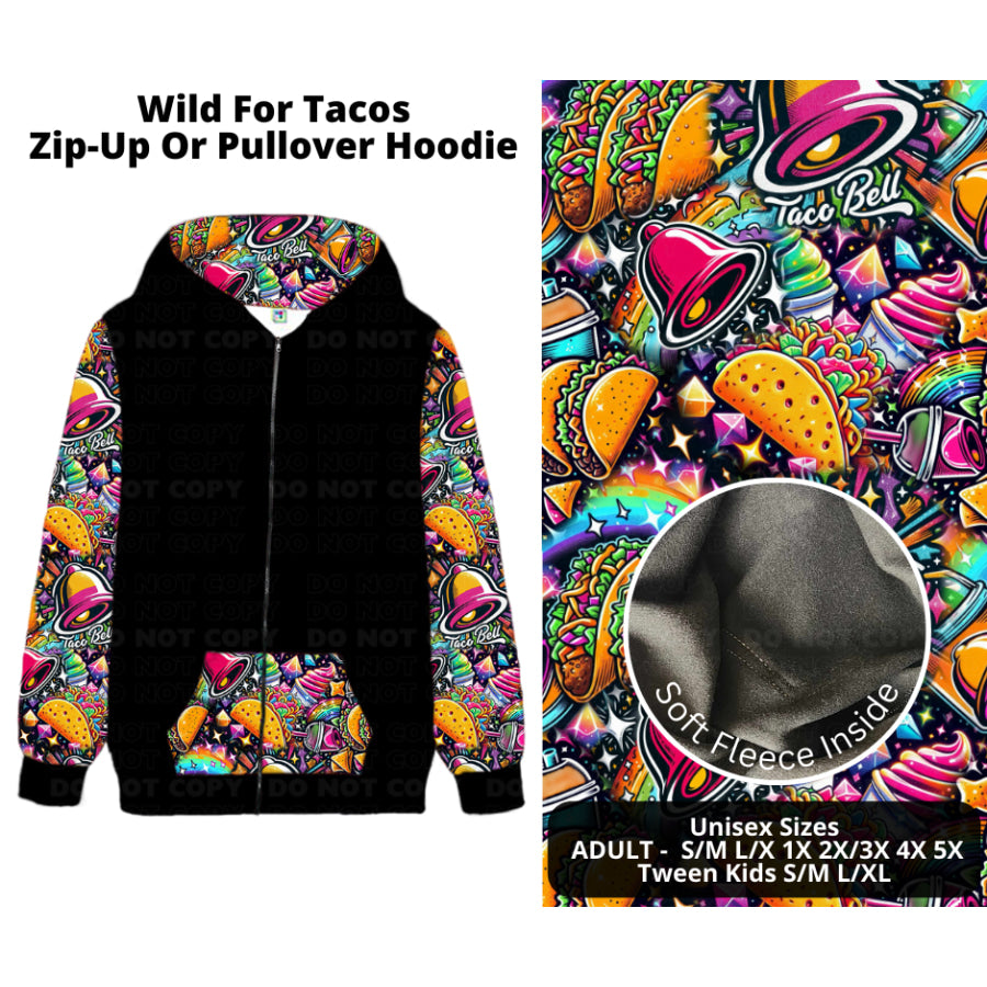 PREORDER Custom Styles - Wild For Tacos - Closes 27 Nov - ETA late Feb 2025 Leggings