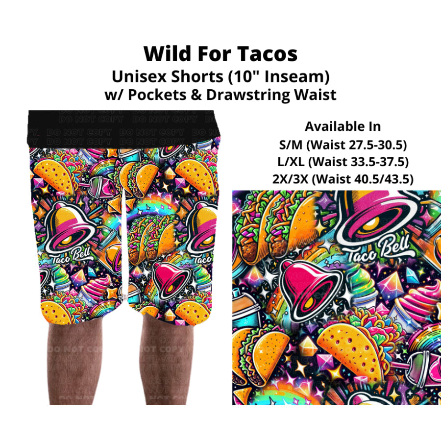 PREORDER Custom Styles - Wild For Tacos - Closes 27 Nov - ETA late Feb 2025 Leggings