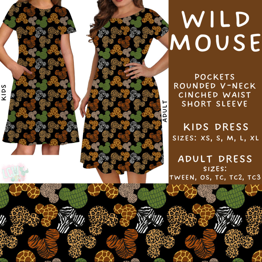 Preorder Custom Styles - Wild Mouse - Closes 18 Nov - ETA early Feb 2025 Leggings