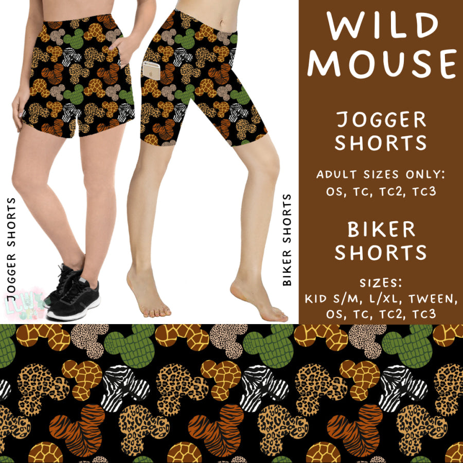 Preorder Custom Styles - Wild Mouse - Closes 18 Nov - ETA early Feb 2025 Leggings