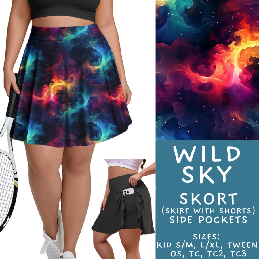 Preorder Custom Styles - Wild Sky - Closes 7 Aug - ETA early Nov 2025 Leggings