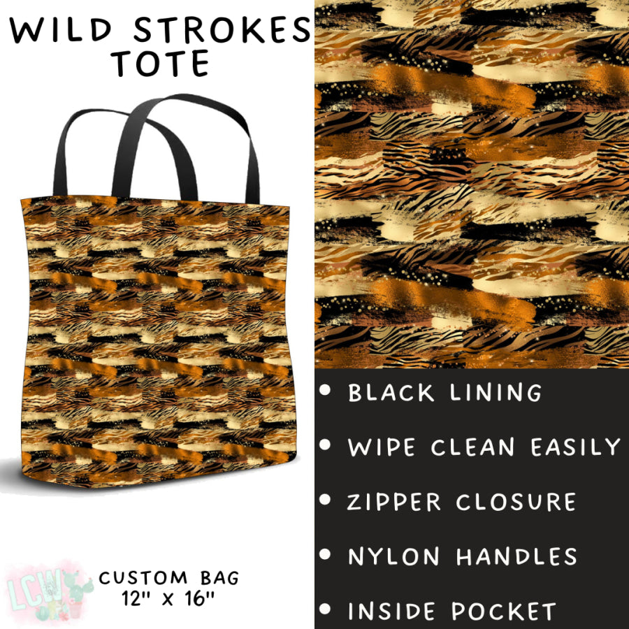 Preorder Custom Styles - Wild Strokes - Closes 26 Feb - ETA mid May 2025 Leggings