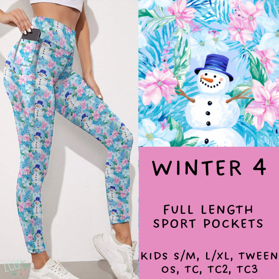 Preorder Custom Styles - Winter 4 - Closes 13 Nov - ETA late Jan 2025 Leggings