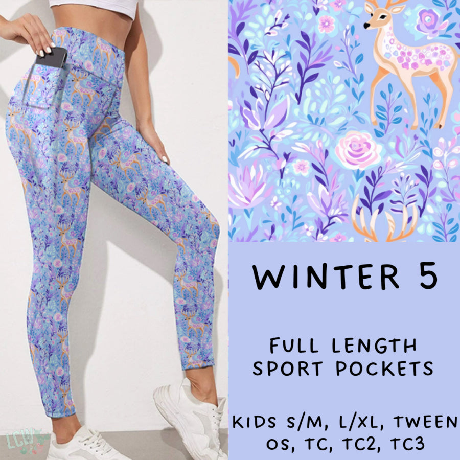 Preorder Custom Styles - Winter 5 - Closes 13 Nov - ETA late Jan 2025 Leggings