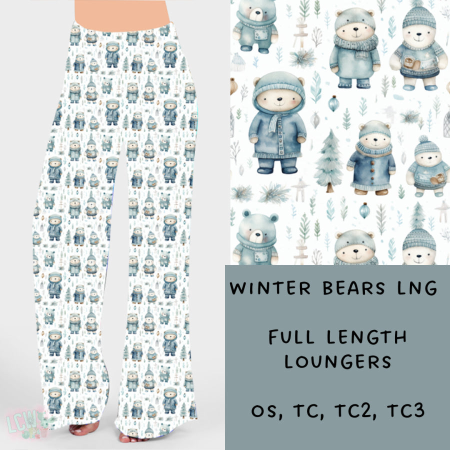 Preorder Custom Styles - Winter Bears - Closes 15 Nov - ETA early Feb 2025 Leggings