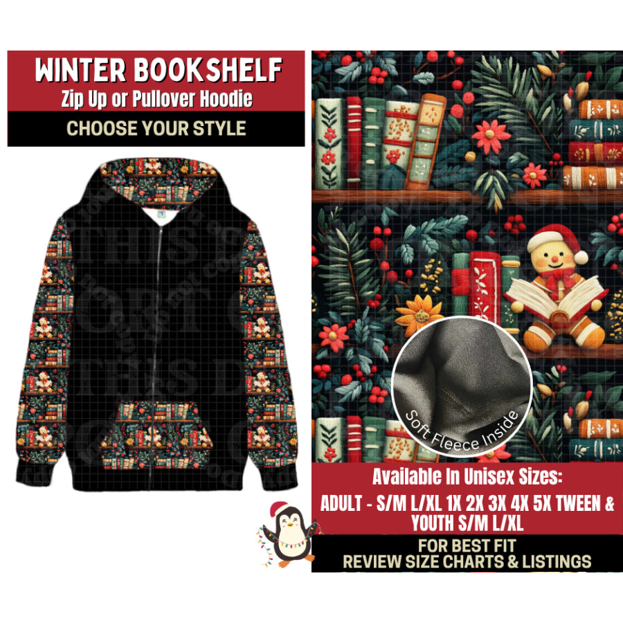 Preorder Custom Styles Winter Bookshelf Closes 4 Sep ETA early Jan 2026 Leggings