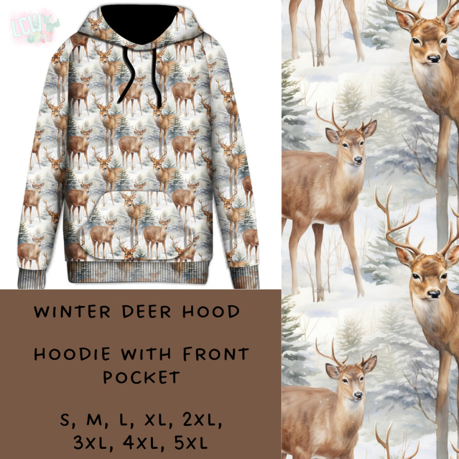 Preorder Custom Styles - Winter Deer - Closes 15 Nov - ETA early Feb 2025 Leggings