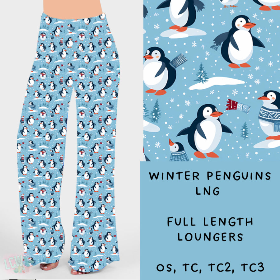 Preorder Custom Styles - Winter Penguins - Closes 15 Nov - ETA early Feb 2025 Leggings