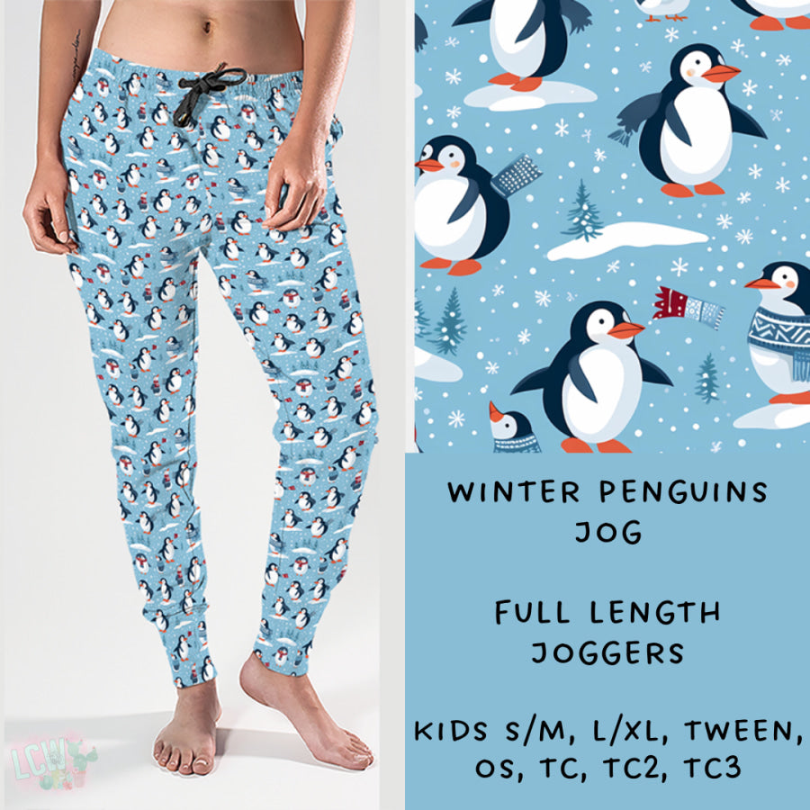 Preorder Custom Styles - Winter Penguins - Closes 15 Nov - ETA early Feb 2025 Leggings