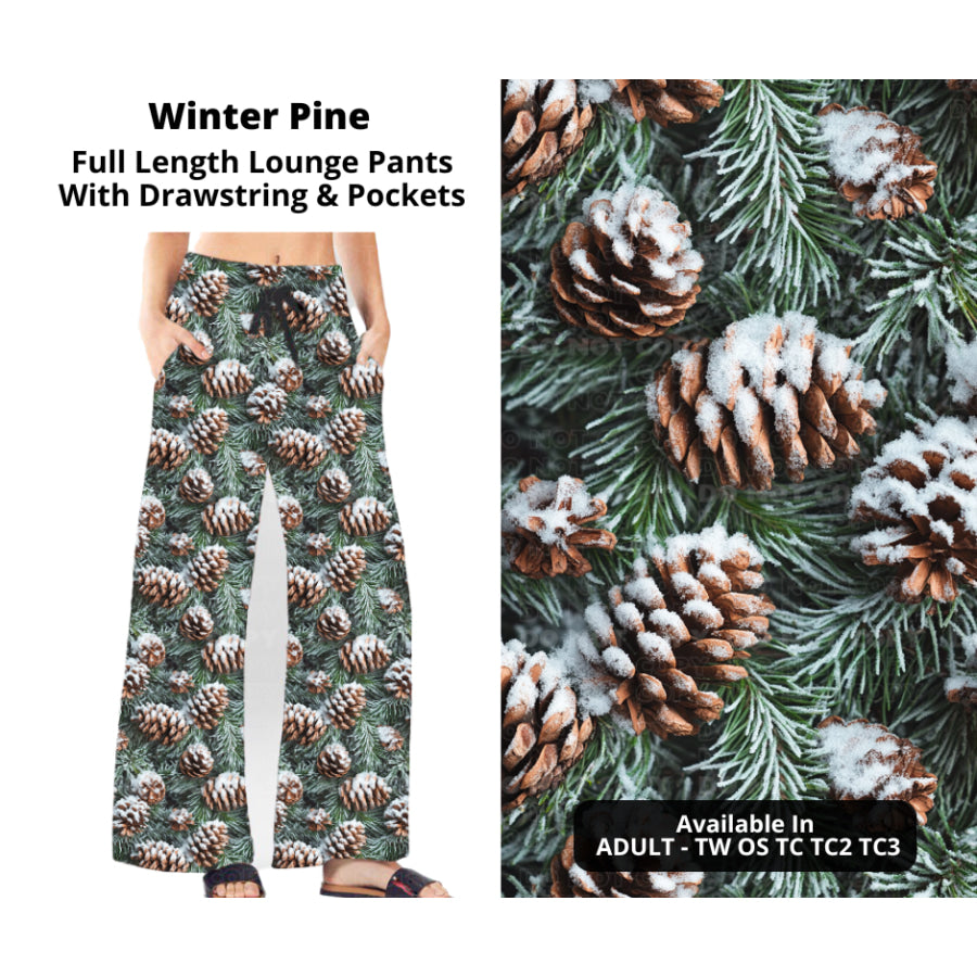 PREORDER Custom Styles - Winter Pine - Closes 14 Oct - ETA early Jan 2024 Leggings