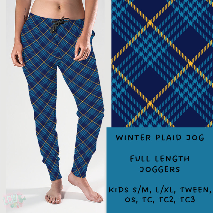 Preorder Custom Styles - Winter Plaid - Closes 15 Nov - ETA early Feb 2025 Leggings