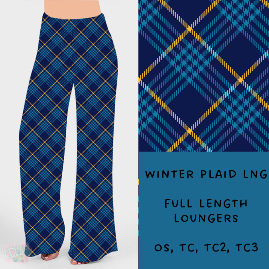 Preorder Custom Styles - Winter Plaid - Closes 15 Nov - ETA early Feb 2025 Leggings