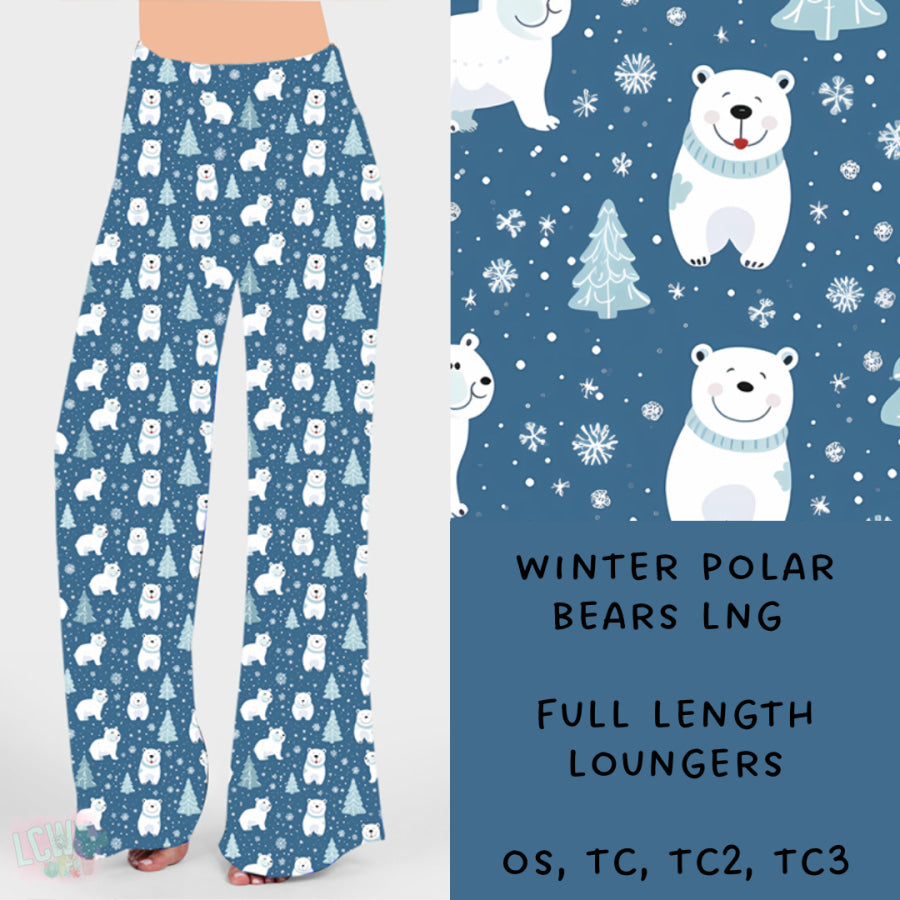 Preorder Custom Styles - Winter Polar Bears - Closes 15 Nov - ETA early Feb 2025 Leggings